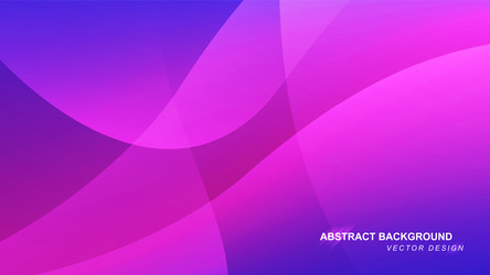 Abstract background with gradient curve shapes vector