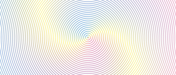 concentric circles pattern background with subtle vector image