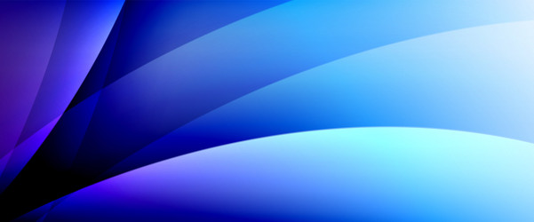 dynamic flowing waves on gradient color background vector image