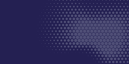 geometric abstract hexagon two color background vector image