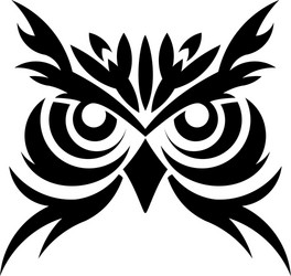 Owl logo vector