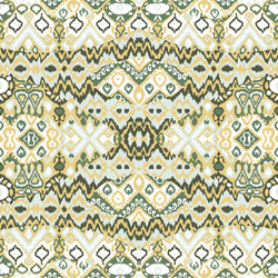 ethnic bohemian arabesque pattern zigzag vector image
