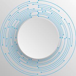 Tech Circles - Modern Background vector