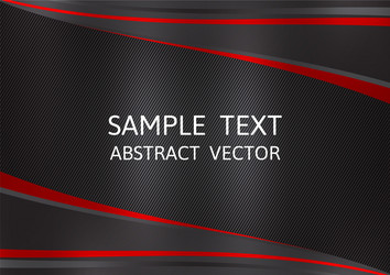 Black and red color abstract background with copy vector