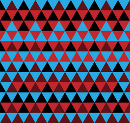 Geometric Triangle Pattern vector image
