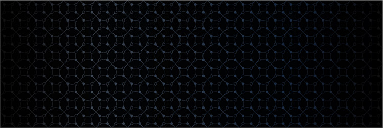 Dark black background abstract geometric pattern vector