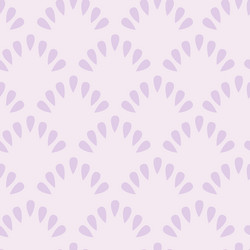 simple seamless pattern of tracery shell vector image