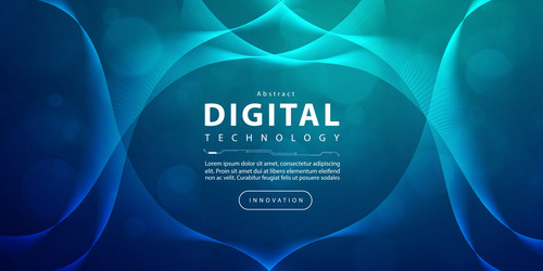 Digital technology internet network speed connect vector