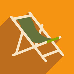 flat with shadow icon and mobile application deck vector image