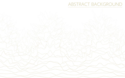 abstract background with large undulating lines vector image