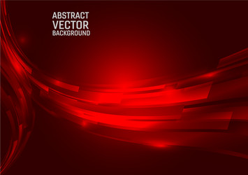 Dynamic Red Abstract Background vector image