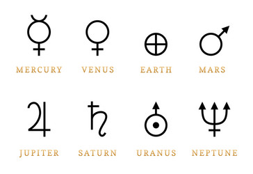 Planet Symbols Vector Images (over 270,000)