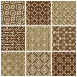 seamless print patterns vector image
