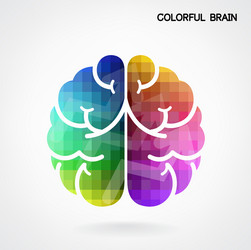 Brain Connection - Left & Right vector image