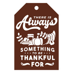 Thankful Tag - Autumn Vibes vector