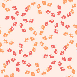 peach fuzz botanical texture background vector image