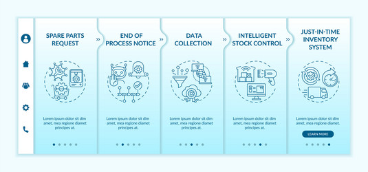 machine-to-machine communication onboarding vector image