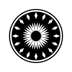 Abstract Circle Shape vector