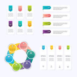 info graphics for your business presentations can vector image