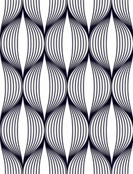 Abstract lines geometric seamless pattern repeat vector