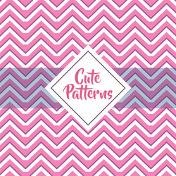 Cute pattern abstract geometric background design vector