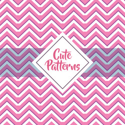 Cute pattern abstract geometric background design vector