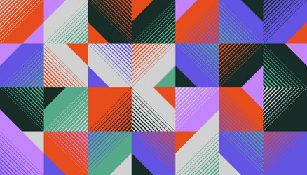 line transition abstract pattern design vector image