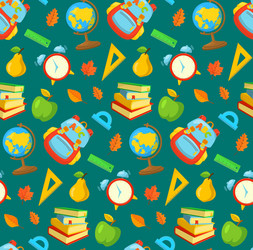 Different school objects vector