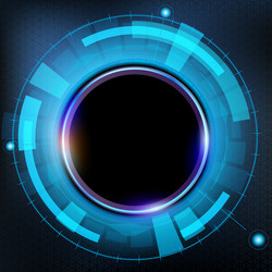 Futuristic HUD Interface - Technology vector image