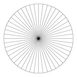 pie chart graph circle circular diagram from vector image