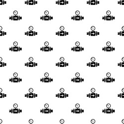 Pressure meter pattern seamless Royalty Free Vector Image