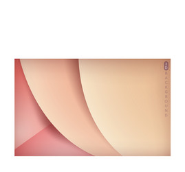 3d pink overlap layer background abstract vector image