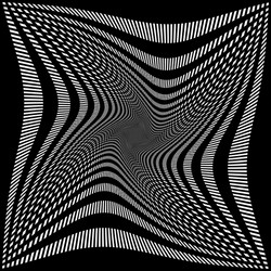 abstract grid mesh pattern with rotation spiral vector image