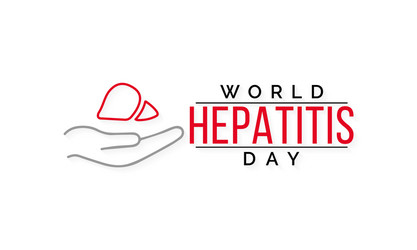 World hepatitis day vector