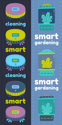 New technologies artificial intelligence vector