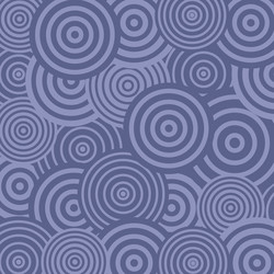 blue abstract overlap circle pattern seamless vector