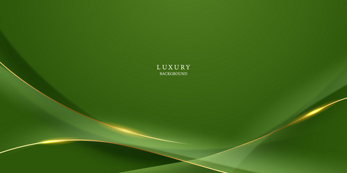 Green abstract background design with elegant Vector Image