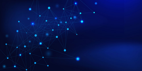 abstract net global network connection vector image