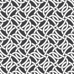 seamless pattern of intersecting braces vector image