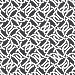 seamless pattern of intersecting braces vector