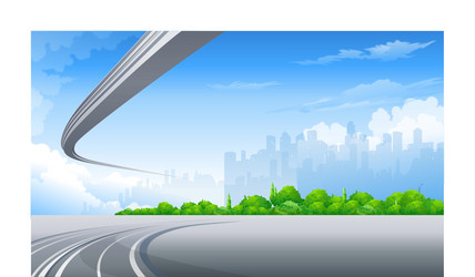 Highway Royalty Free Vector Image - VectorStock