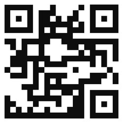 Scanning code template qr data matrix logo vector