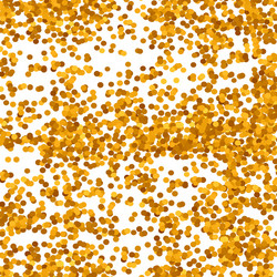 Gold confetti vector