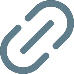 online web link attach with url information vector image