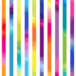 Strips with color transition from triangles vector