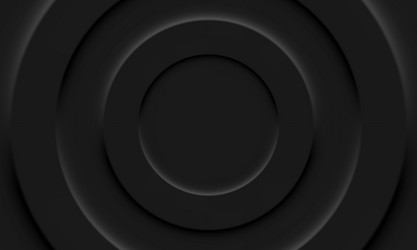 abstract circular modern background design black vector image