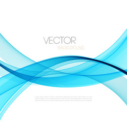 abstract curved lines background template vector image