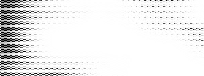 honeycomb halftone fade gradient background vector image