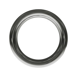 3d element with chrome effect in y2k style vector image
