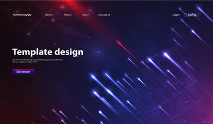 Abstract technology data visualization background vector